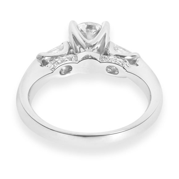 Verragio Diamond Engagement Ring Setting in Platinum (0.25 CTW) - Picture 4 of 4